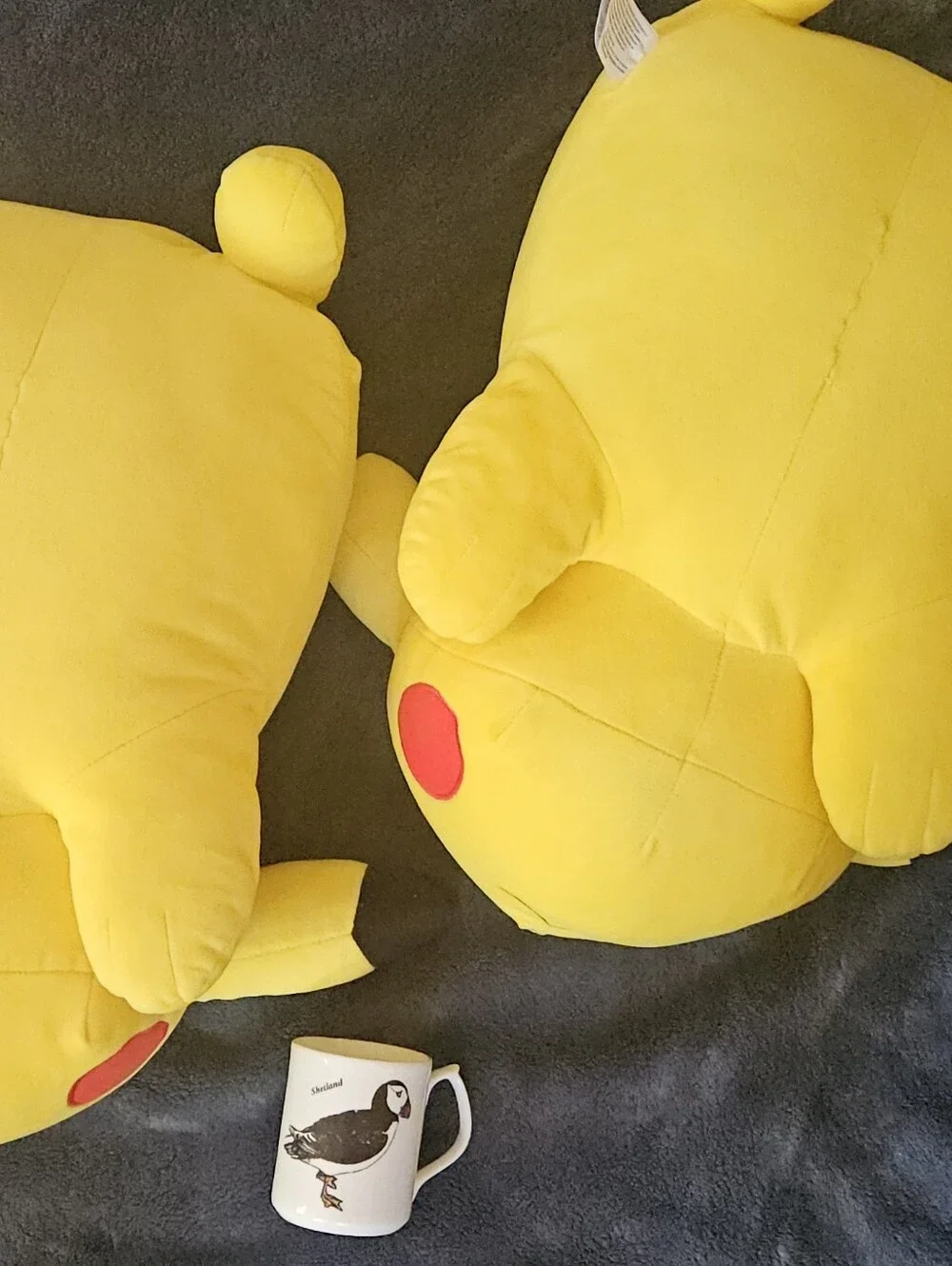 Pair of Polemon Plush Suffed Toy Pillows /bunk bed Decorations